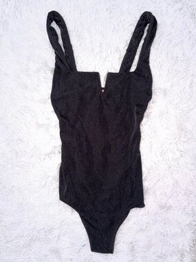 Show Me Your Mumu Black One-Piece Bodysuit